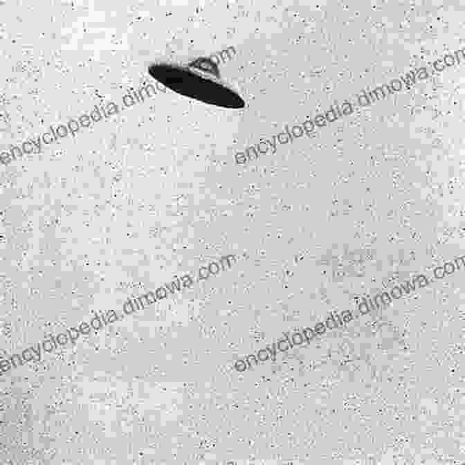 A Grainy Black And White Photograph Of A Disc Shaped Object Hovering Over A Suburban Landscape. The UFO Phenomenon Sightings Encounters Others 1961 1970