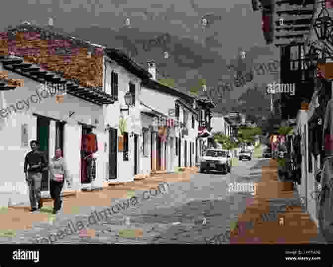 A Picturesque Colonial Town In Colombia, With Whitewashed Buildings And A Cobblestone Street Travels Through The Interior Provinces Of Colombia Volume 1