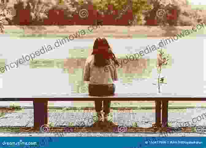 A Serene Woman Sitting Alone On A Wooden Bench Surrounded By Nature, Embracing The Essence Of Human Journey Described In 'On Earth As It Is' On Earth As It Is: Tales From A Wondrous Land