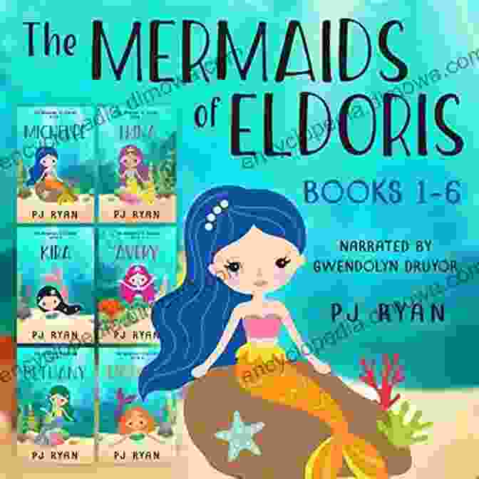 Captivating Cover Art Of 'The Mermaids Of Eldoris,' Featuring A Enchanting Mermaid Amidst Shimmering Waters The Mermaids Of Eldoris: 1 6: A Funny Chapter For Kids Ages 9 12