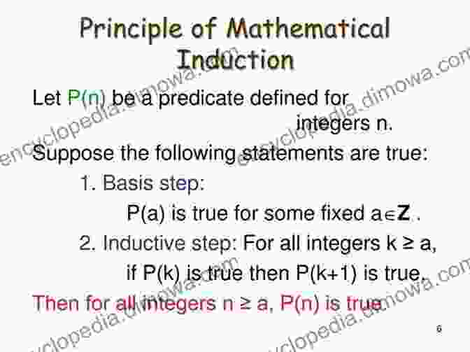 Diagram Illustrating The Principle Of Mathematical Induction Set Theory For Beginners: A Rigorous To Sets Relations Partitions Functions Induction Ordinals Cardinals Martin S Axiom And Stationary Sets