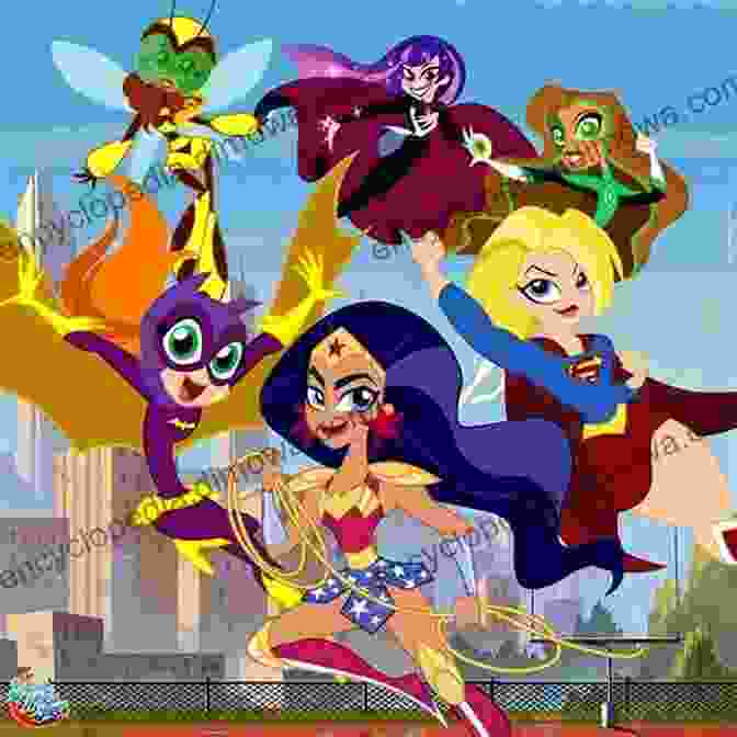 The DC Super Hero Girls Working Together As A Cohesive Team, Demonstrating The Power Of Friendship Finals Crisis (DC Super Hero Girls)