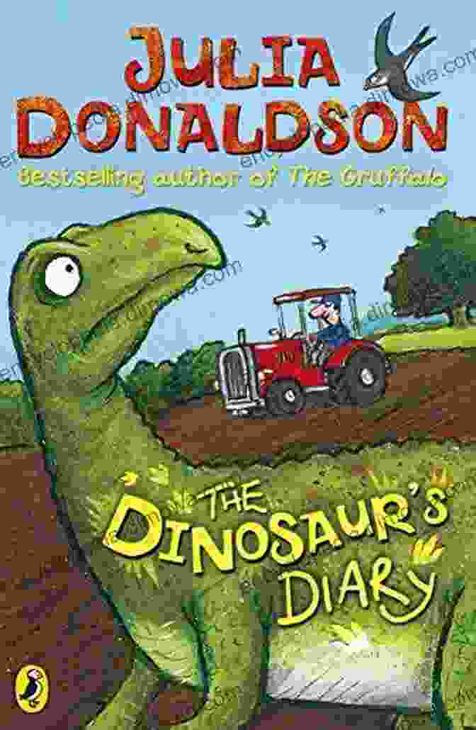 The Dinosaur Diary Young Puffin Story Books Cover Featuring A Young Dinosaur Named Dash Looking Out Over A Lush Prehistoric Landscape The Dinosaur S Diary (Young Puffin Story Books)